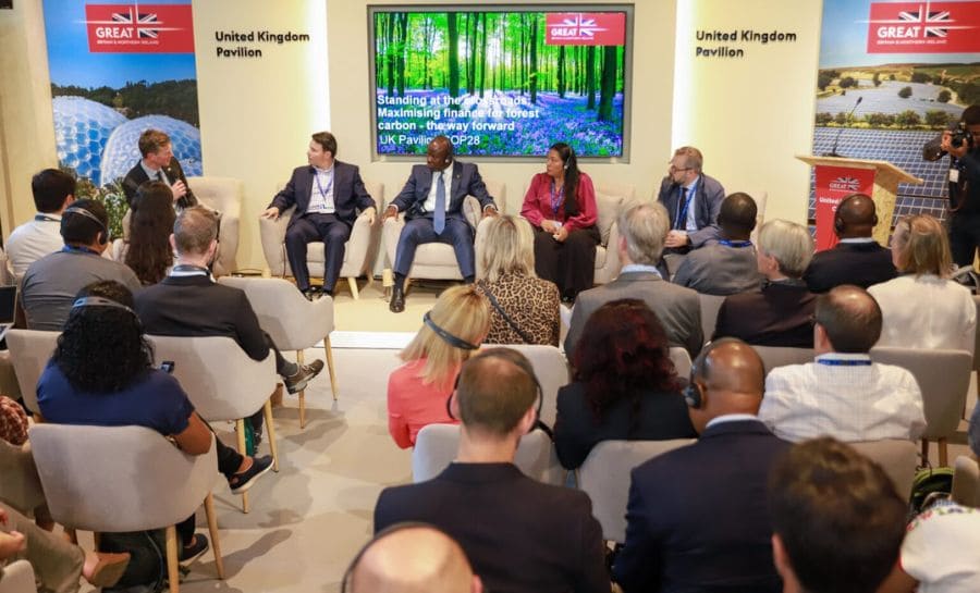 Acre defende mais recursos para programas de REDD+ Jurisdicional em painel do Reino Unido na COP 28